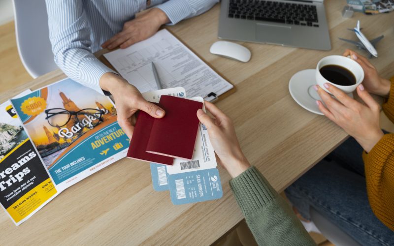 high-angle-woman-working-as-travel-agent (1)-min